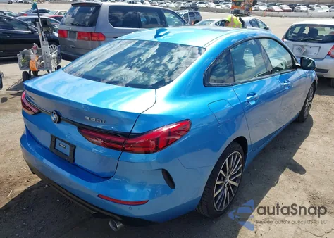 2021 BMW 228I Gran Coupe xDrive из США, поврежденный, VIN WBA73AK07M7H05271